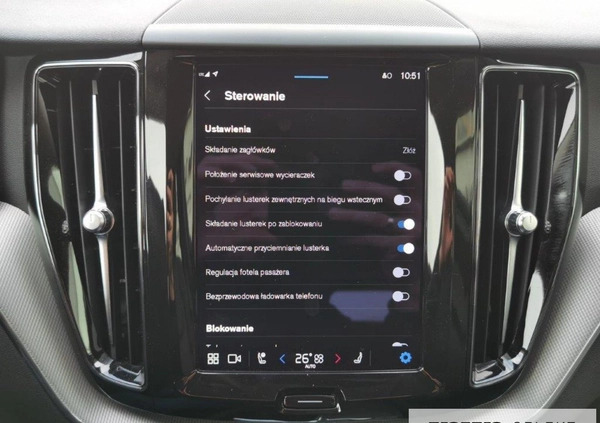 Volvo XC 60 cena 209900 przebieg: 33093, rok produkcji 2023 z Warszawa małe 529